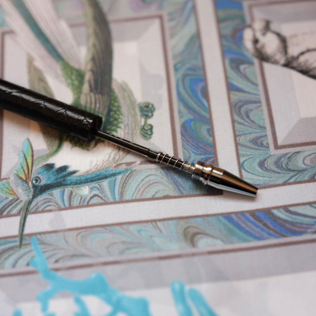 wildswans ワイルドスワンズ 非売品 クロコダイル ボールペン レザー