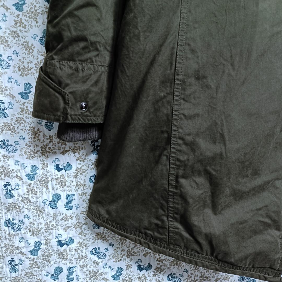 RT111297専用☆BUFFALO BOBS　モッズコート　ダウン　ファー　緑