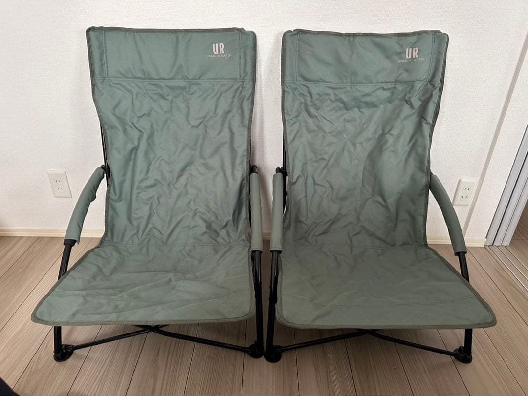 【2脚セット】『別注』 LOGOS×UR　キングアグラチェア