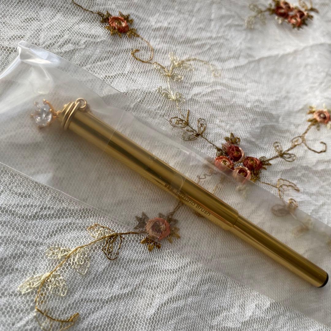 熊野筆　Mizuho Brush メイクブラシ　4本入り　ポーチ付き