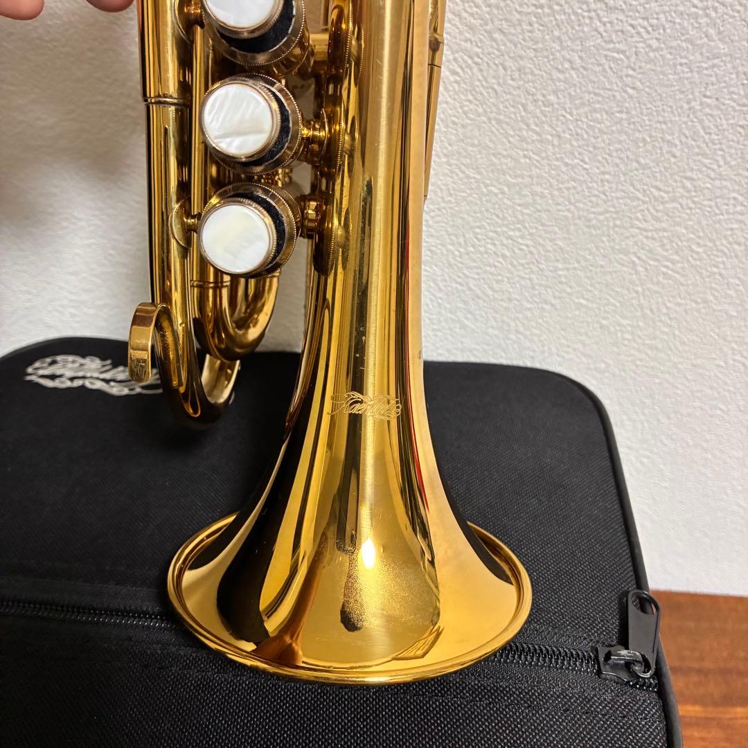 【美品】ポケットトランペット マウスピース・ケース付き