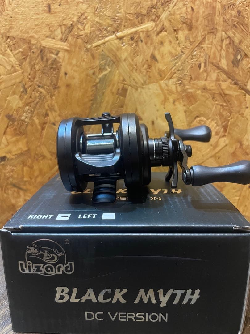 DC搭載右巻　LIZARD BLACK MYTH DC VERSION ベイト