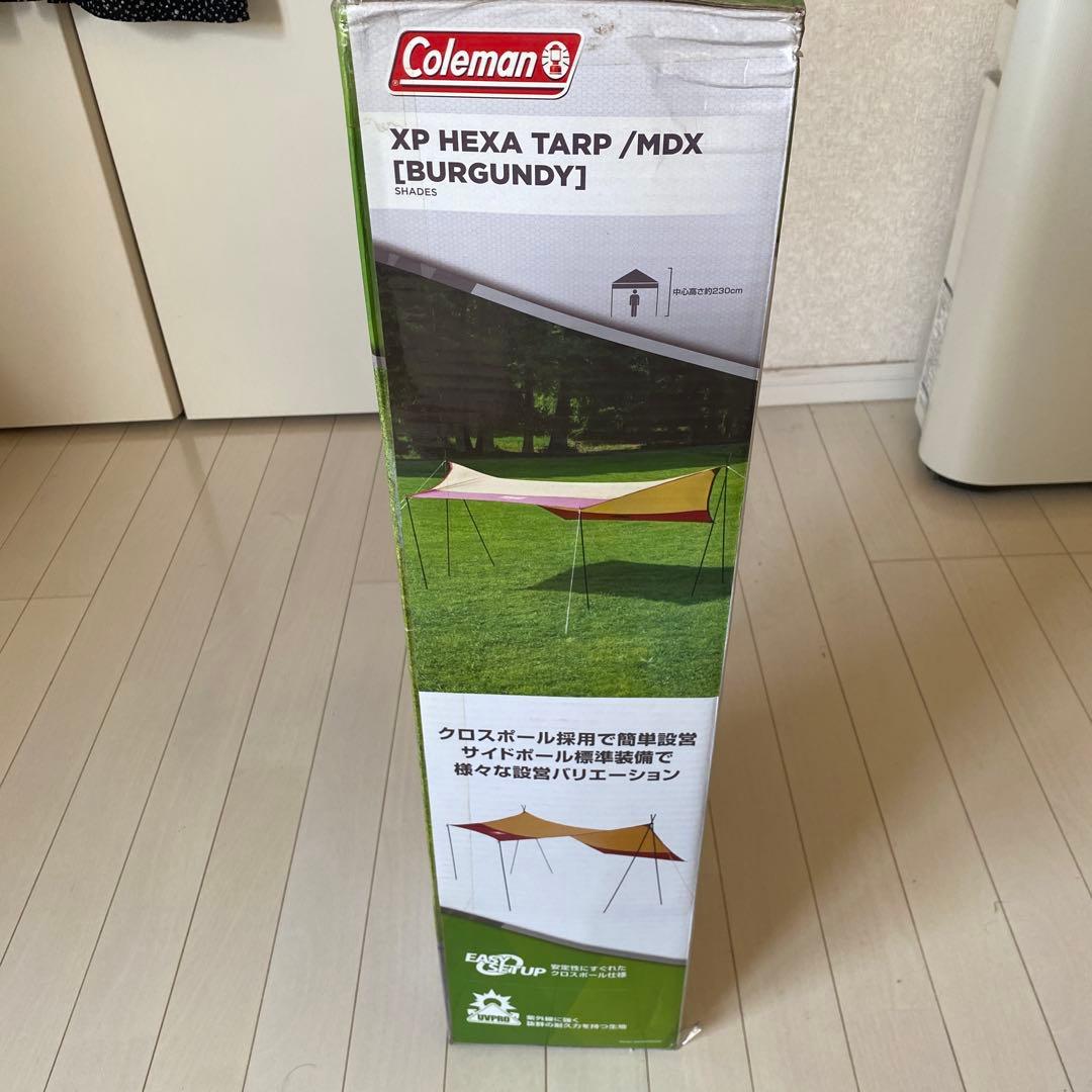 コールマン　ヘキサタープ　バーガンディ　新品
