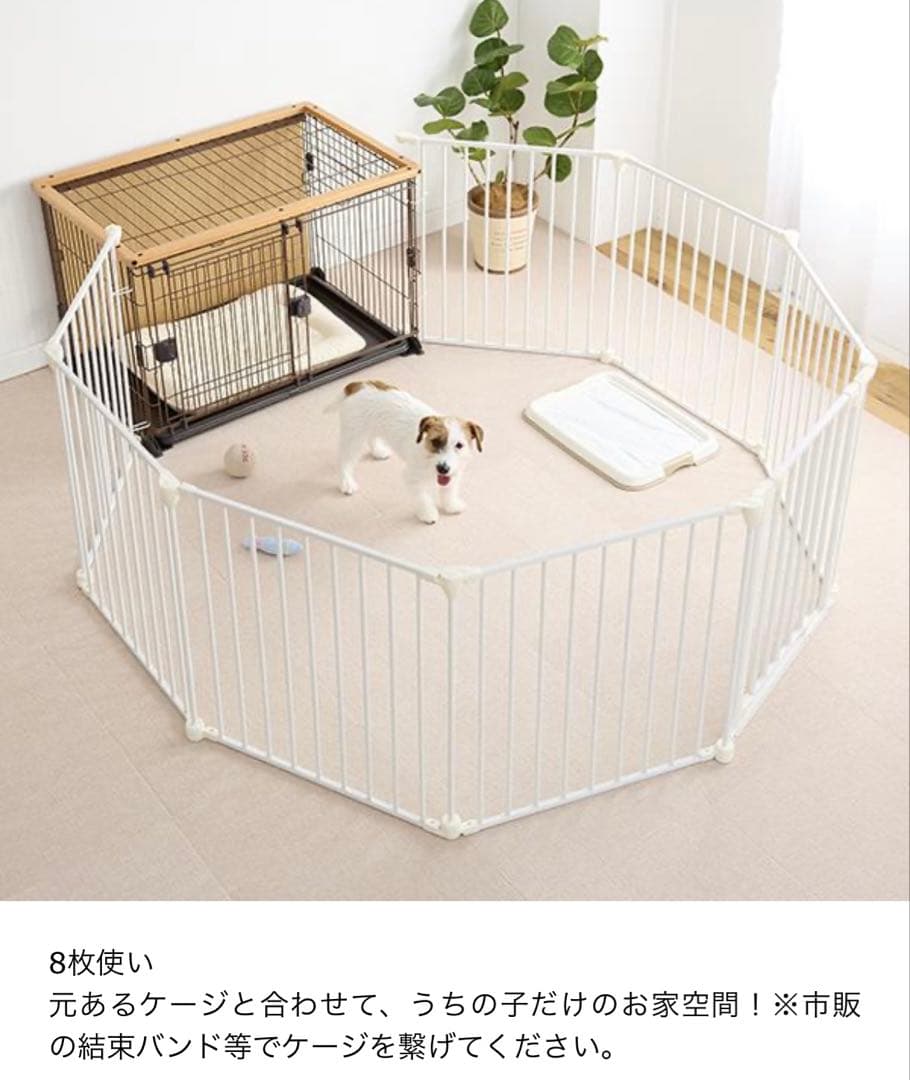 ペピイ　アレンジサークル・スチール　8枚　犬用