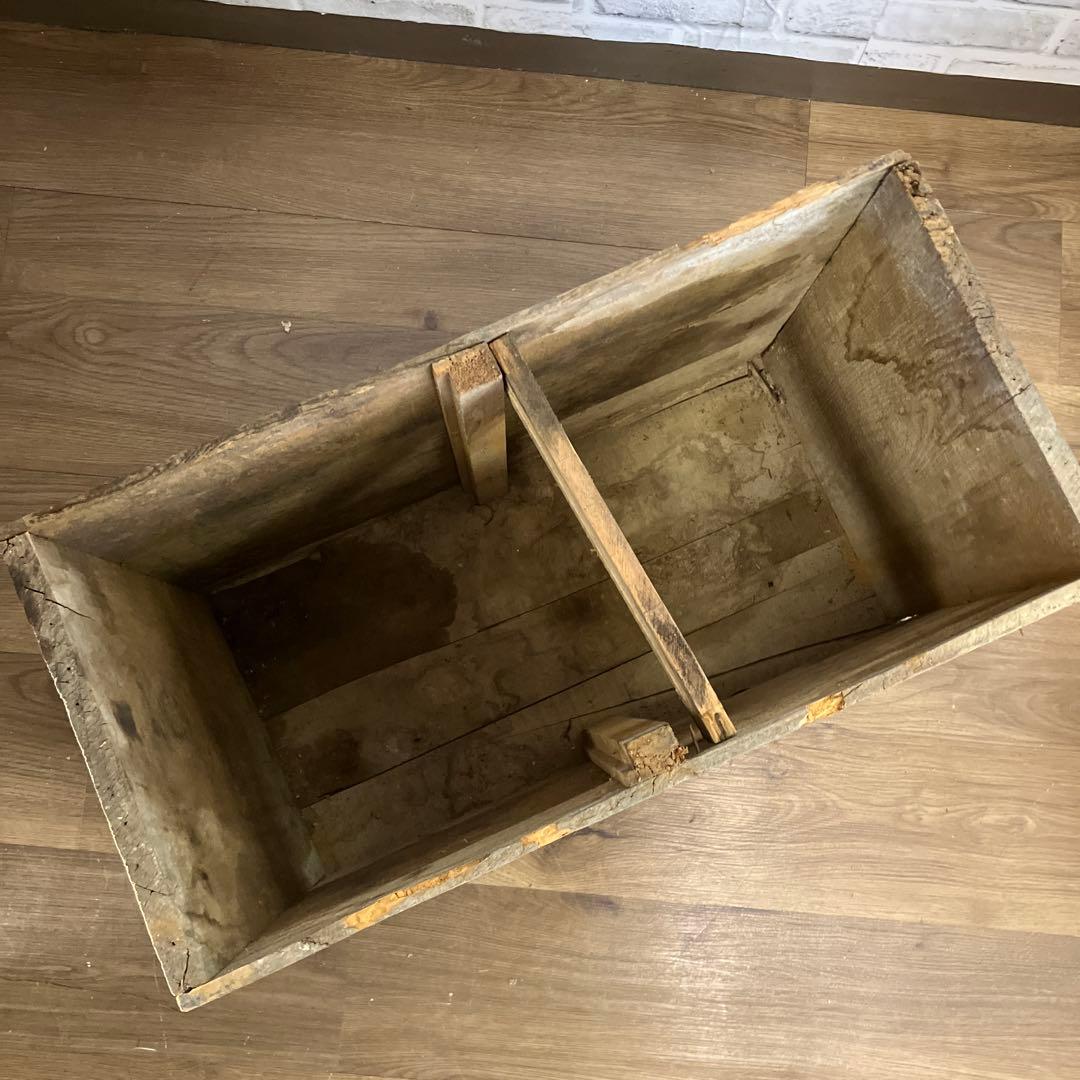 B-1 アンティーク 美人髪洗粉 木箱 昭和レトロ ヴィンテージ 運搬箱 什器