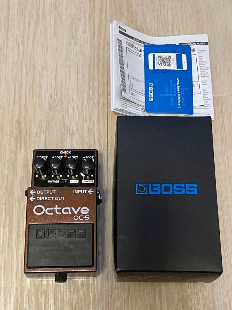 BOSS OC-5 オクターバー 美品・元箱付
