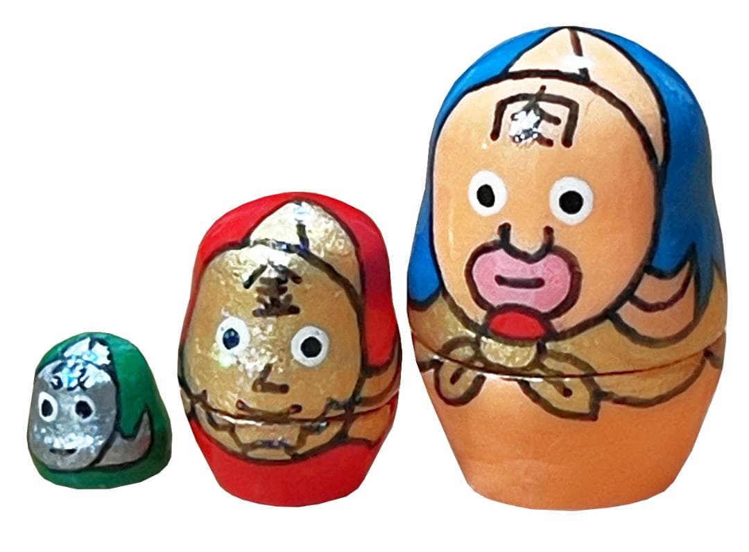 超特大！悪魔将軍（キン肉マン）マトリョーシカ 【10体1セット】