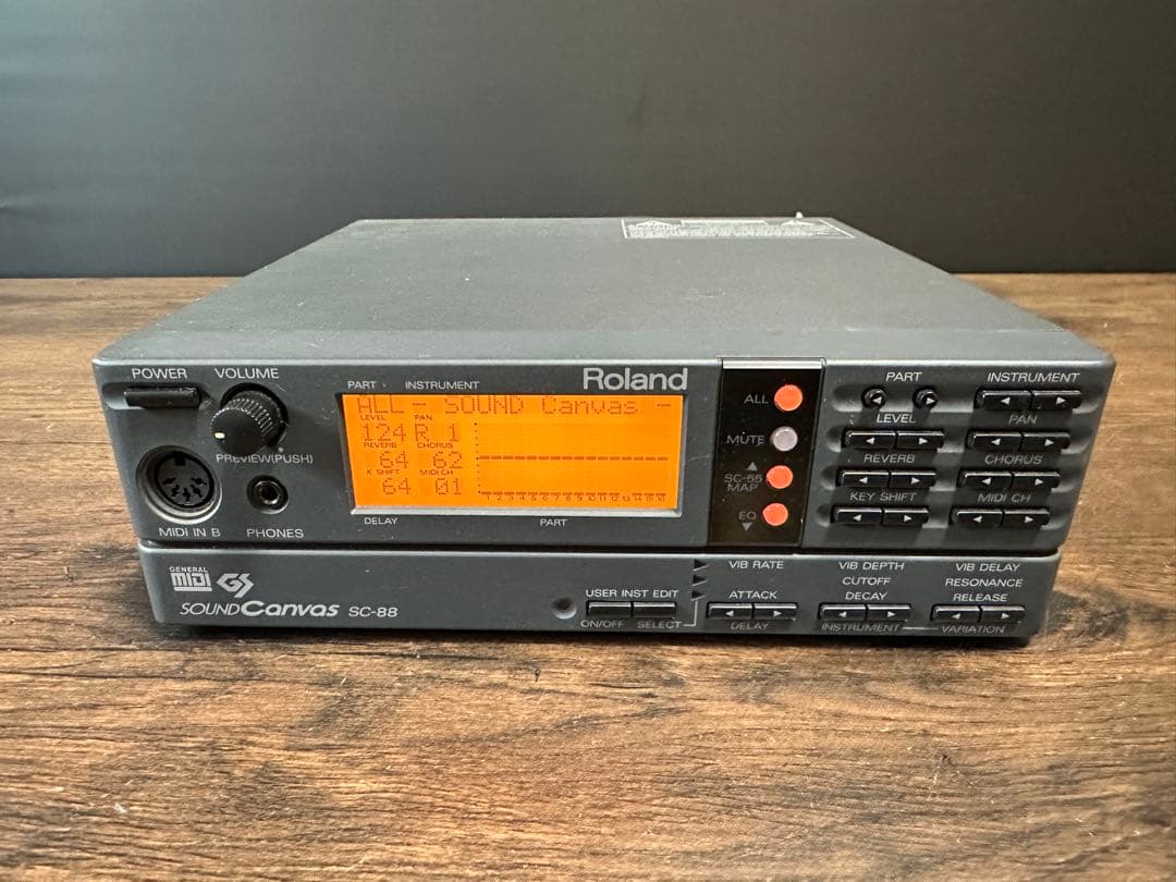 Roland SC-88 MIDI音源モジュール