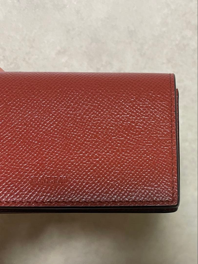 1♪63 BALLYカードケース　茶色