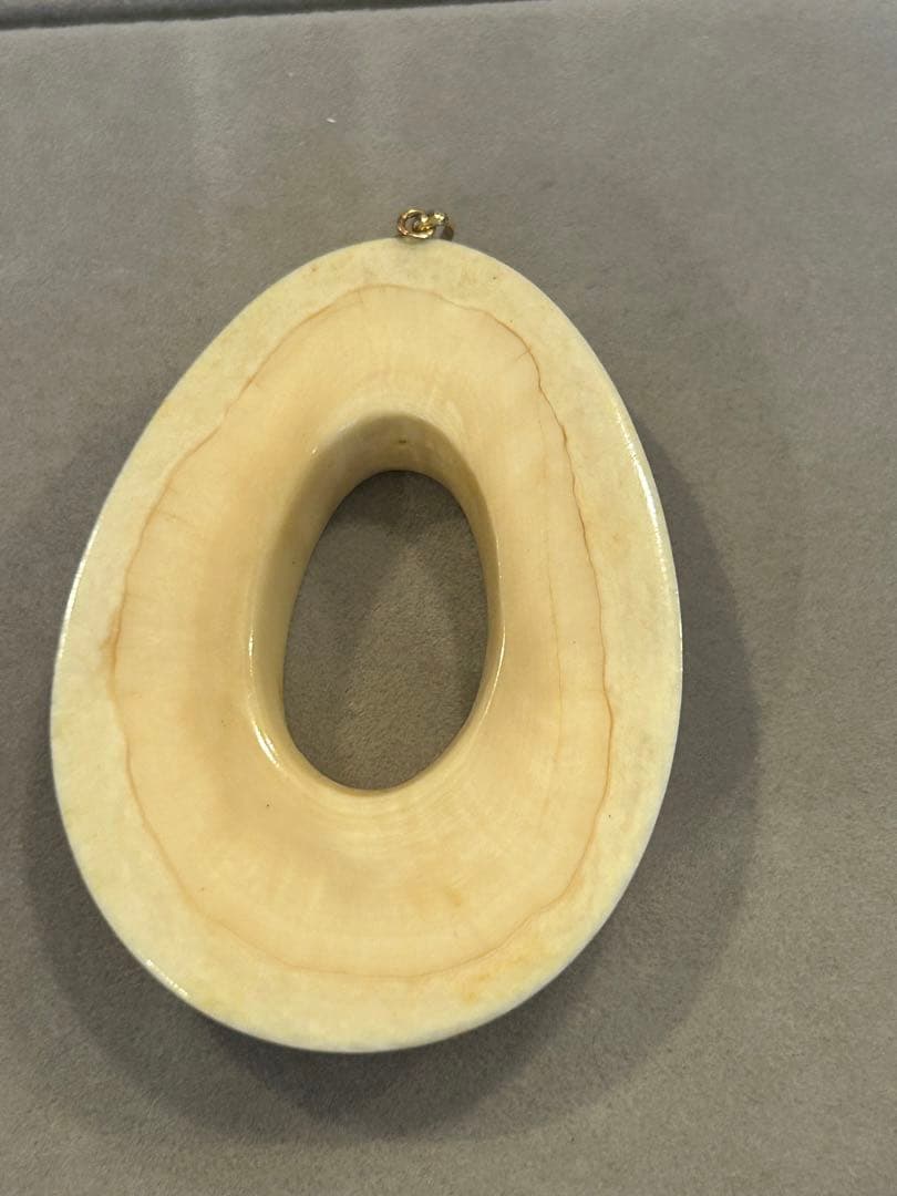 希少　鯨の歯のアクセサリー　まとめ　ネックレス・指輪・ブレスレット　K18刻印