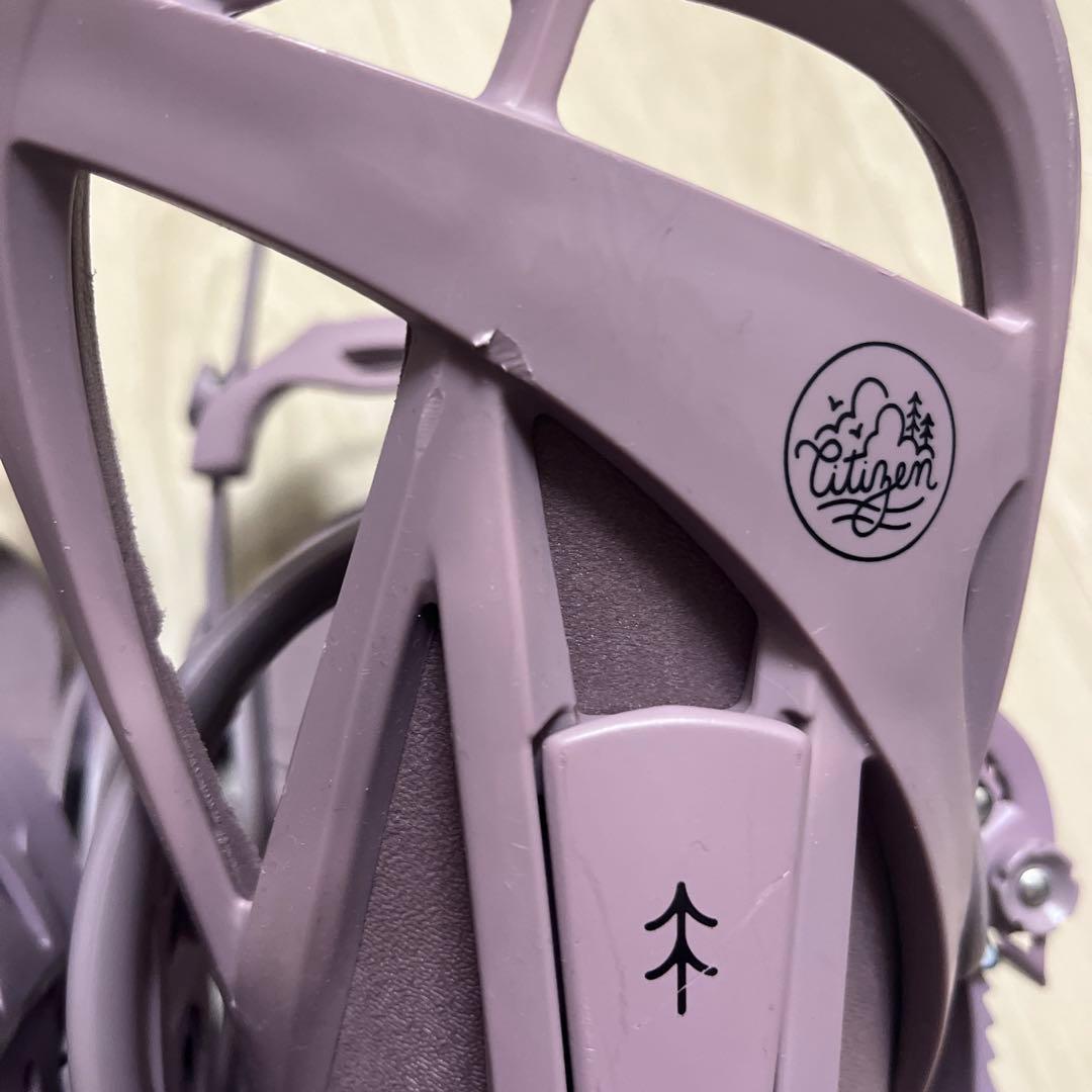 BURTON REFLEXスノーボード ビンディング パープル