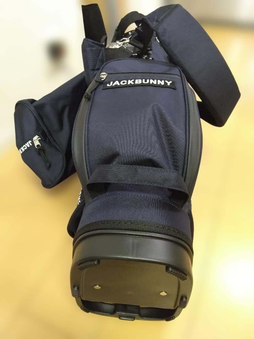 JACK BUNNY 2025年モデル　スタンド型キャディバッグ 9型　ネイビー