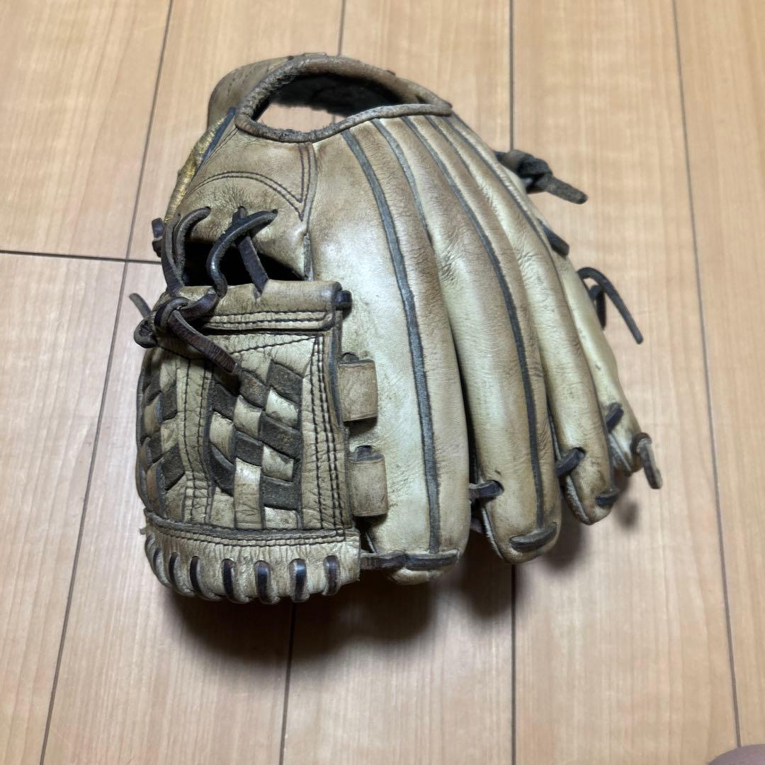 グ*け様 ソフトテクノロジー ベージュ 野球グローブ