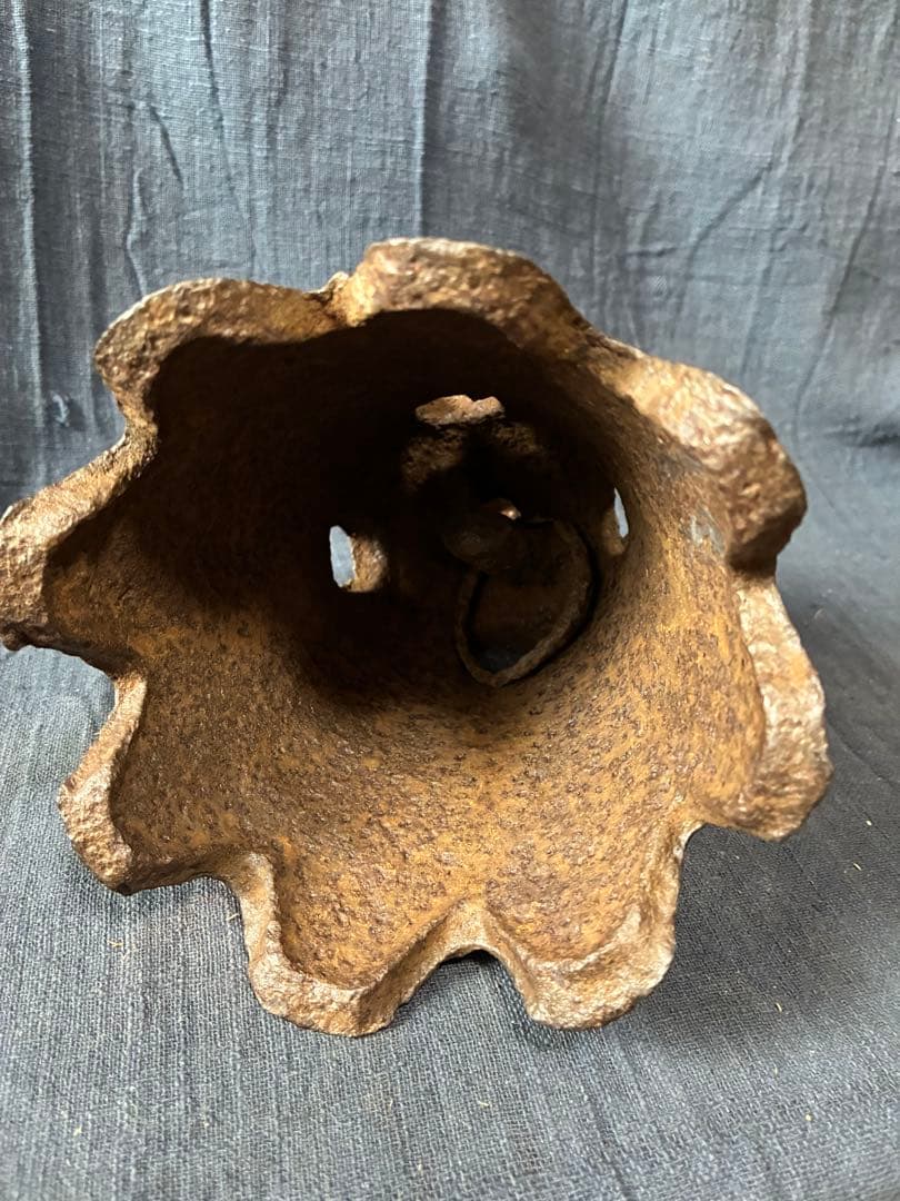 鉄製風鐸　仏教美術　寺院の軒先に吊るす備品　江戸時代