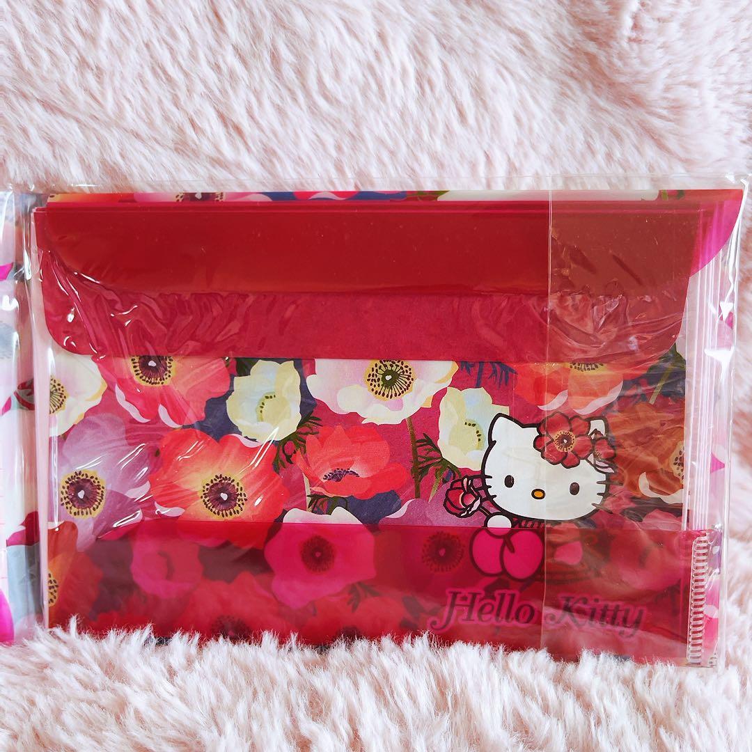 希少レア　ハローキティ　海外限定　レターセット　フラワー　2002年製 サンリオ