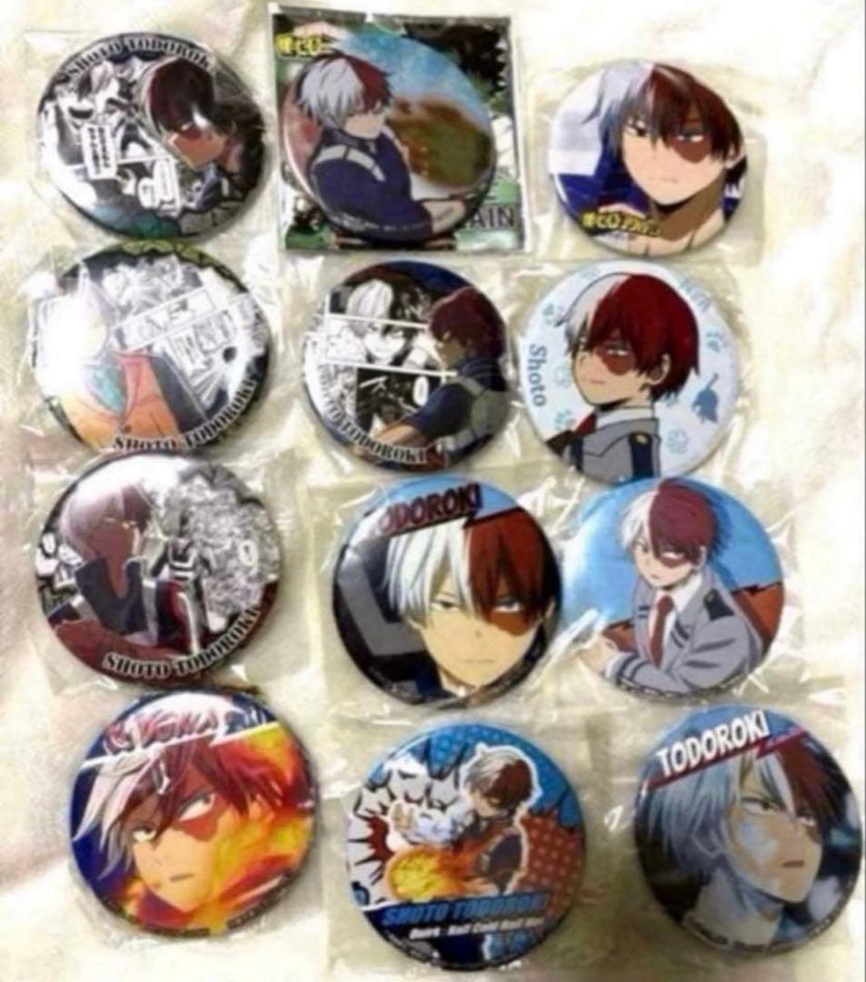 【まとめ売り】僕のヒーローアカデミア ヒロアカ 轟焦凍 缶バッジ ポストカード