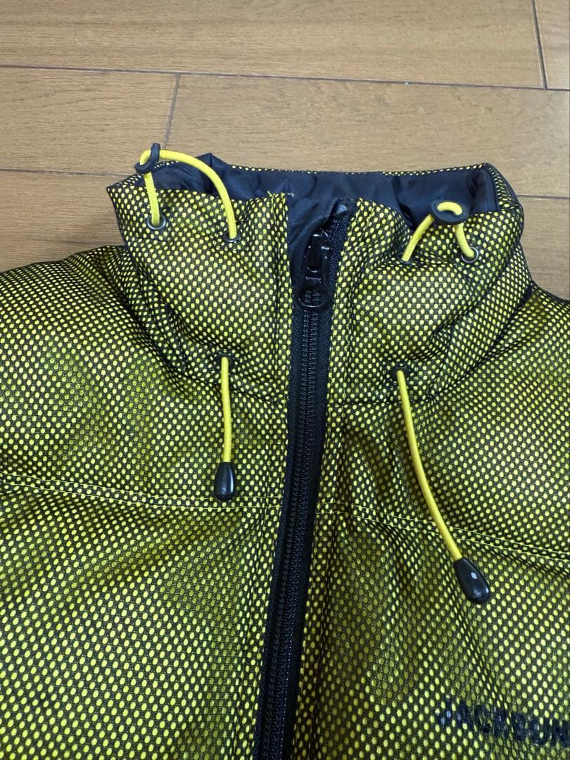 JACK BUNNY イエロー ノースリーブダウンベスト　レディース　サイズXS