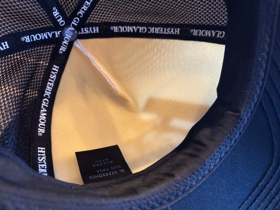 ヒステリックグラマー　STAR EVILメッシュキャップ　美品