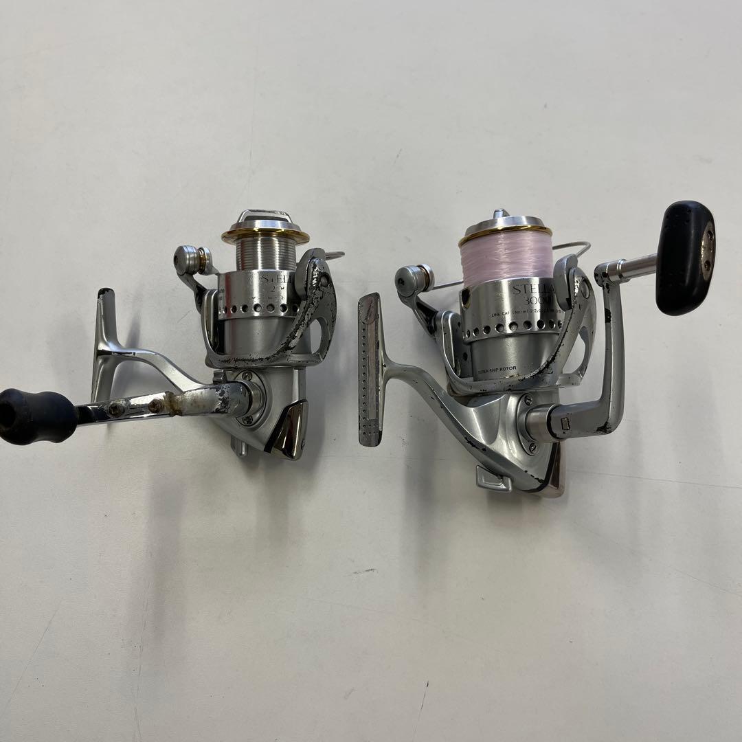 タ*読様 シマノ 98 ステラ 3000 2000スピニングリールセット