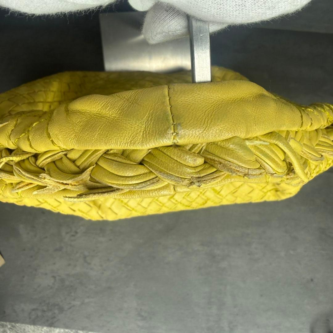 【激レア】BOTTEGA VENETA ホーボー ワンショルダー 刺繍 イエロー