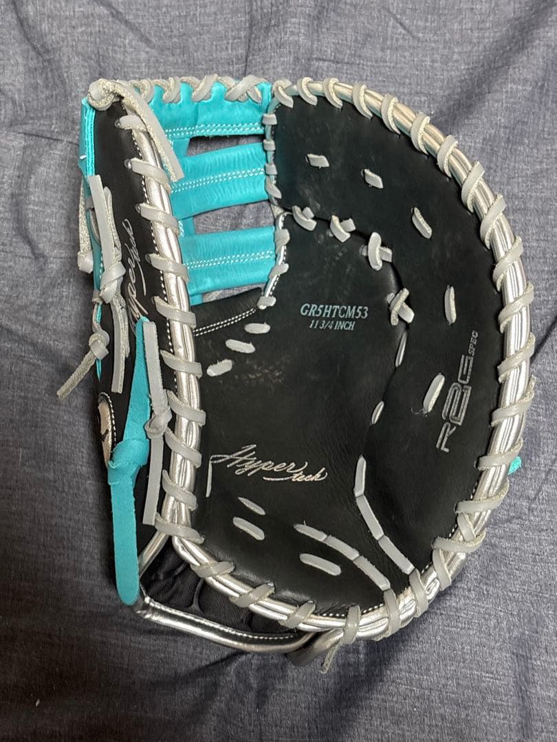 Rawlings ローリングス 軟式ファーストミット ブラックMグリーン 右投用
