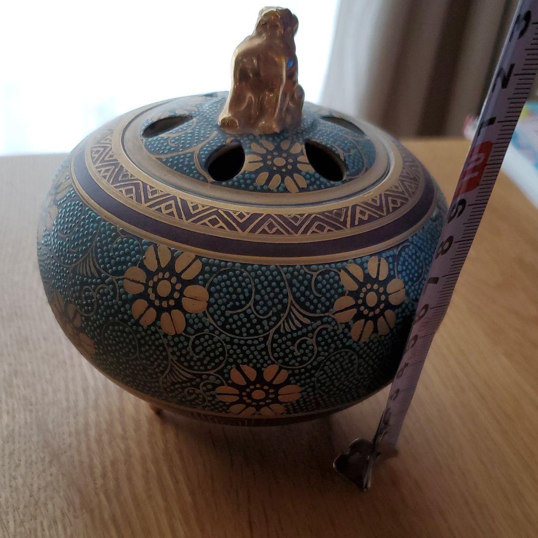 九谷焼　香燻　陶幸作　おまけのお香