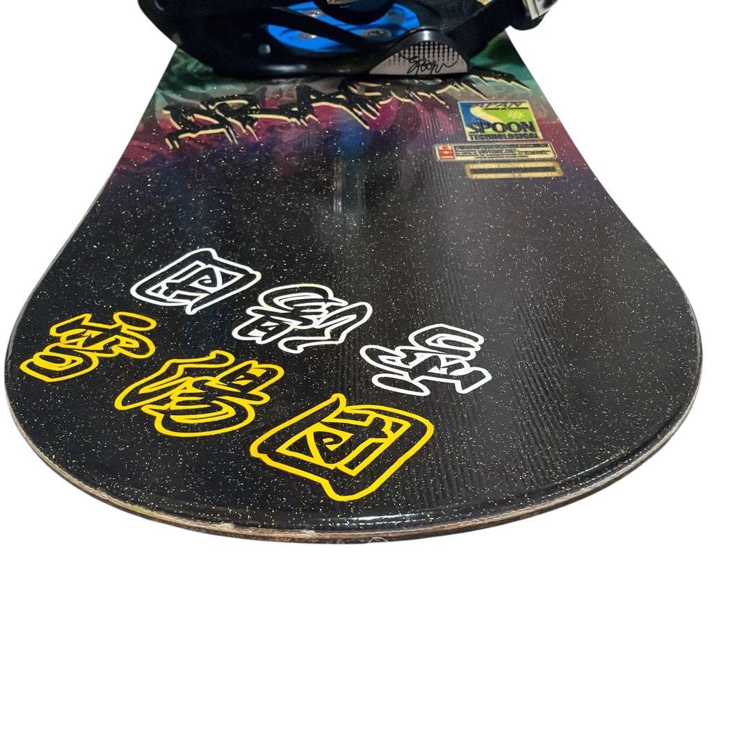 spoon　スノーボード　120㎝　ビンディング付き