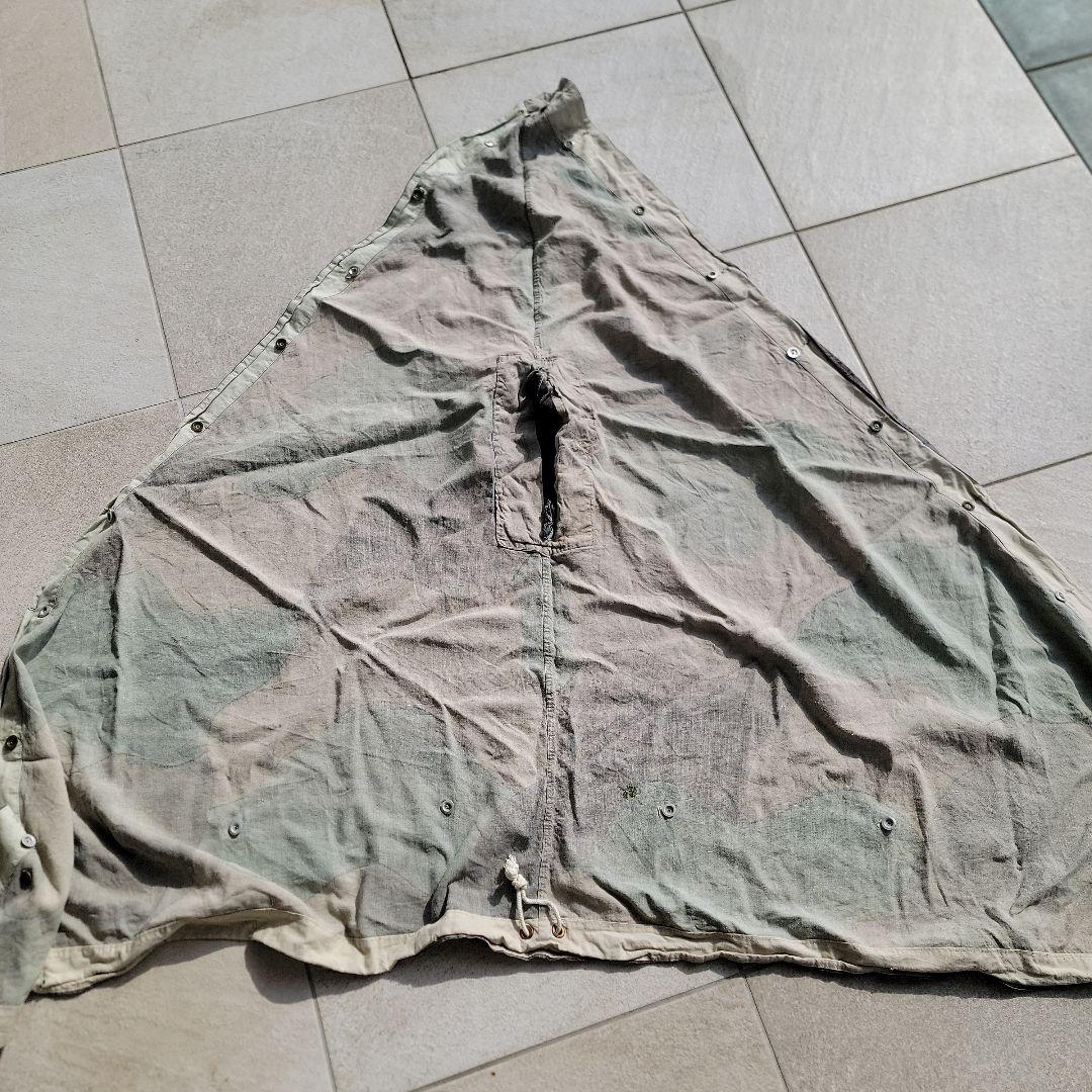 スウェーデン軍幕　三色　ビンテージ