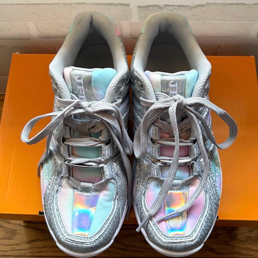 【JFIT 】フィットネスシューズ JF-Neo シルバー 22.5cm