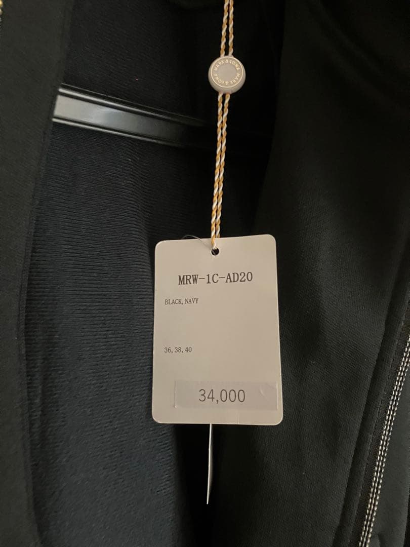 MARK&LONA ゴルフジャージ　ブラック