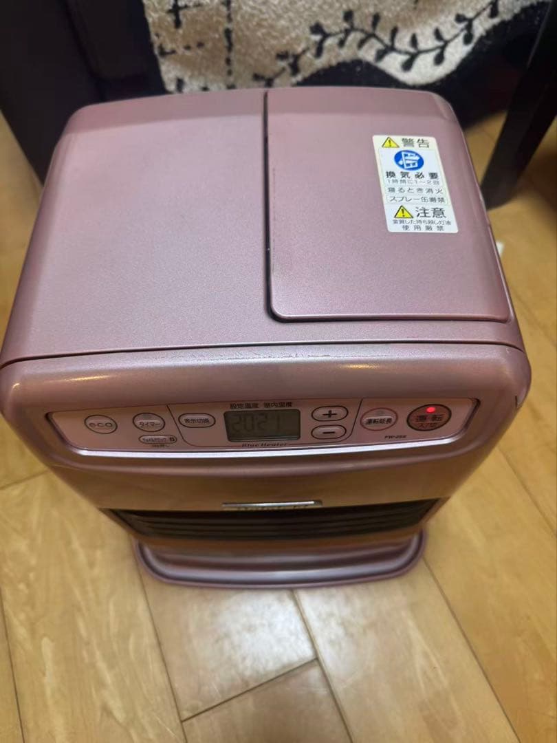 ダイニチ ブルーヒーター FW-25S 小型サイズ　ピンク