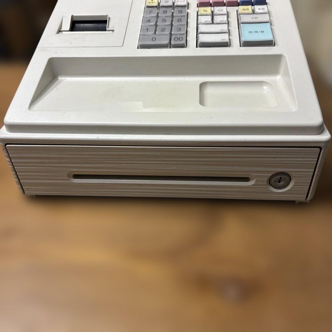 シャープ 電子レジスタ 4部門 ホワイト系 XE-A107-W SHARP