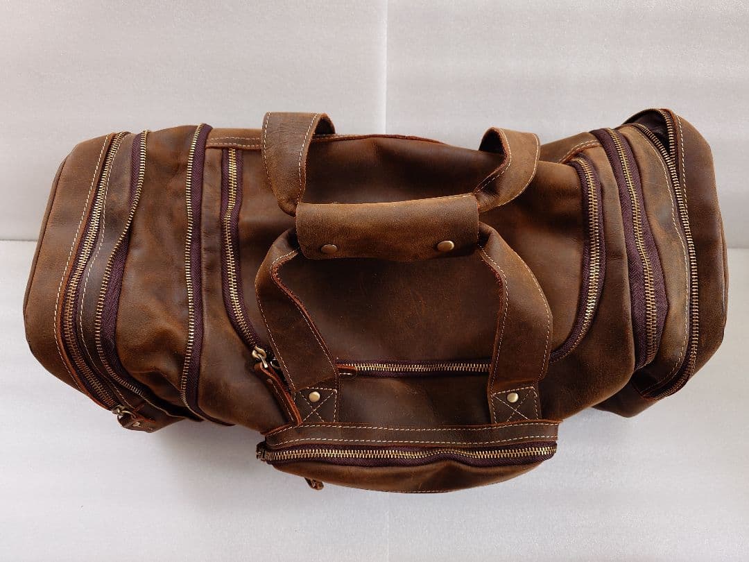 レザー ボストンバッグ