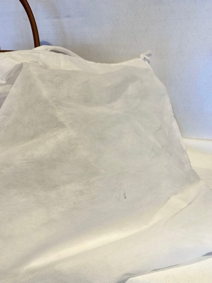 《値下げ》【新品未使用】MONOROWBLANCLARGEモノロウバッグキャメル