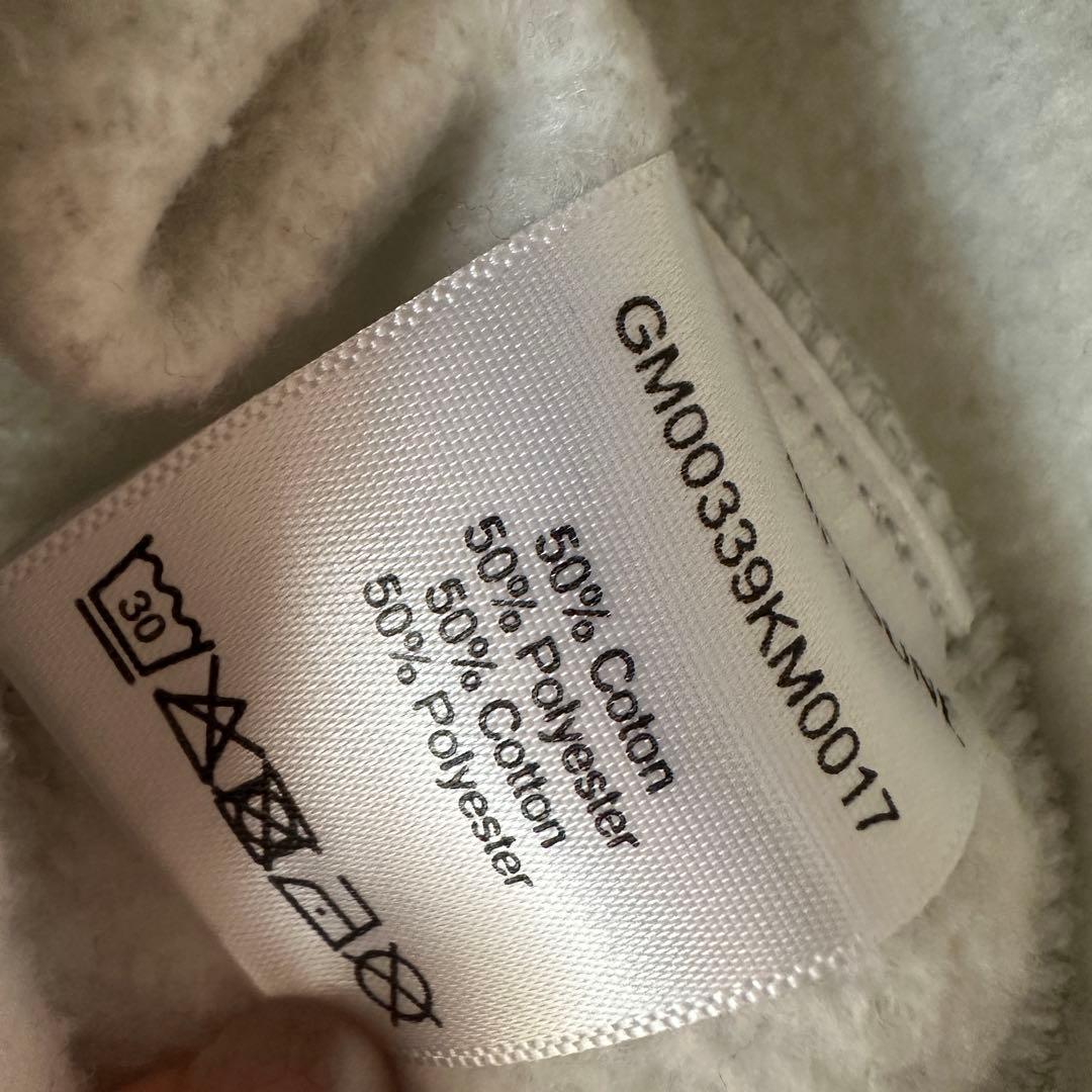 Maison Kitsuné メゾンキツネ 刺繍 スウェット 裏起毛 厚手