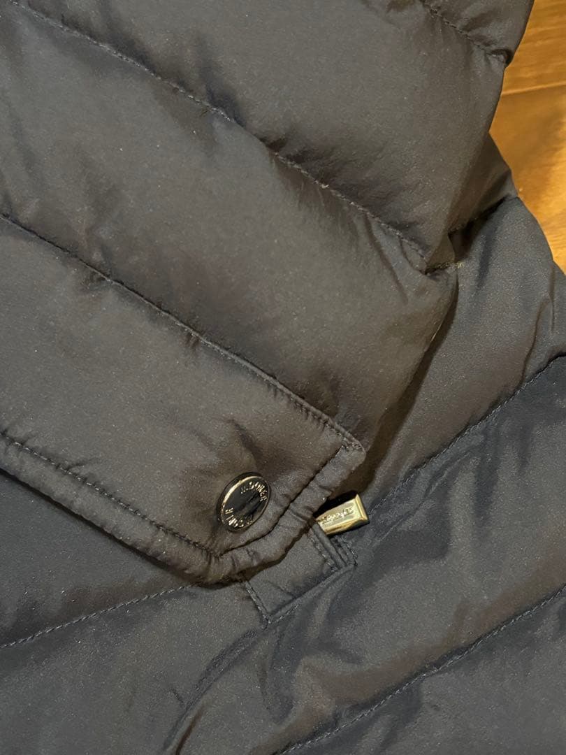 MOORER ネイビー ダウンジャケット