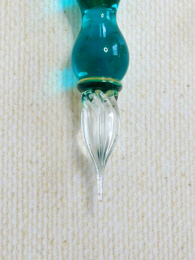 ガラスペンふわり　つのだゆき　ガラス工房YUKI ガラスペン