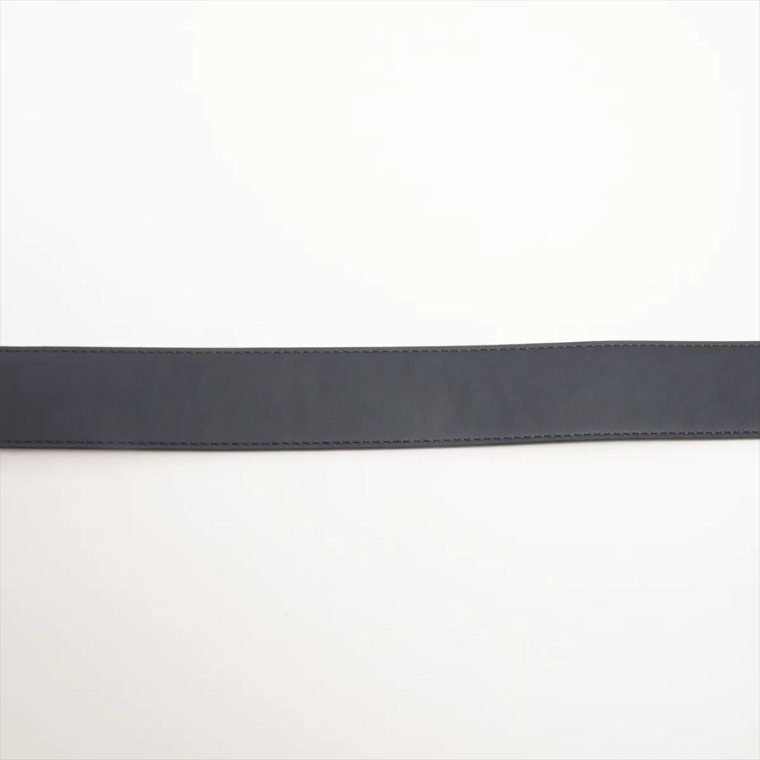 ヴィトン M0003 サンチュールリヴェルソ ベルト 95 　レザー　ホワイト