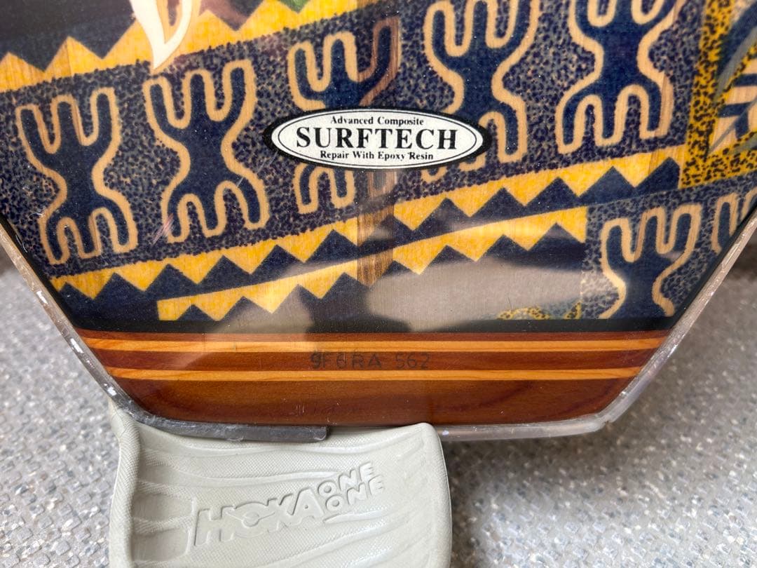 【引取限定】ロバートオーガスト サーフテック ウッド ロングボード 9.6