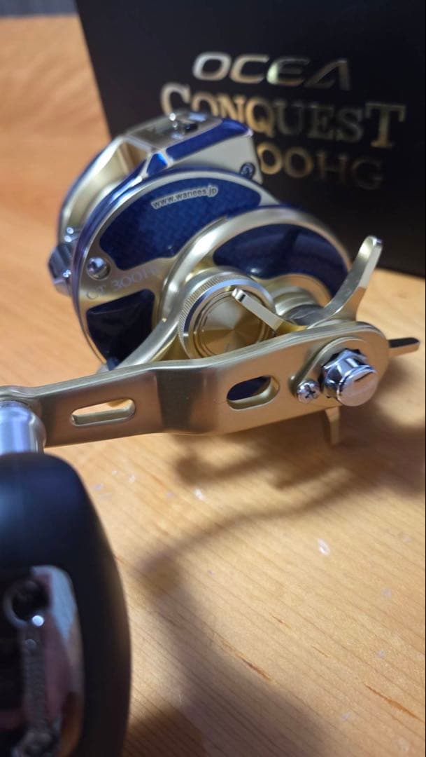 【値下げしました】シマノ 18オシアコンクエストCT 300HG 付属品付き