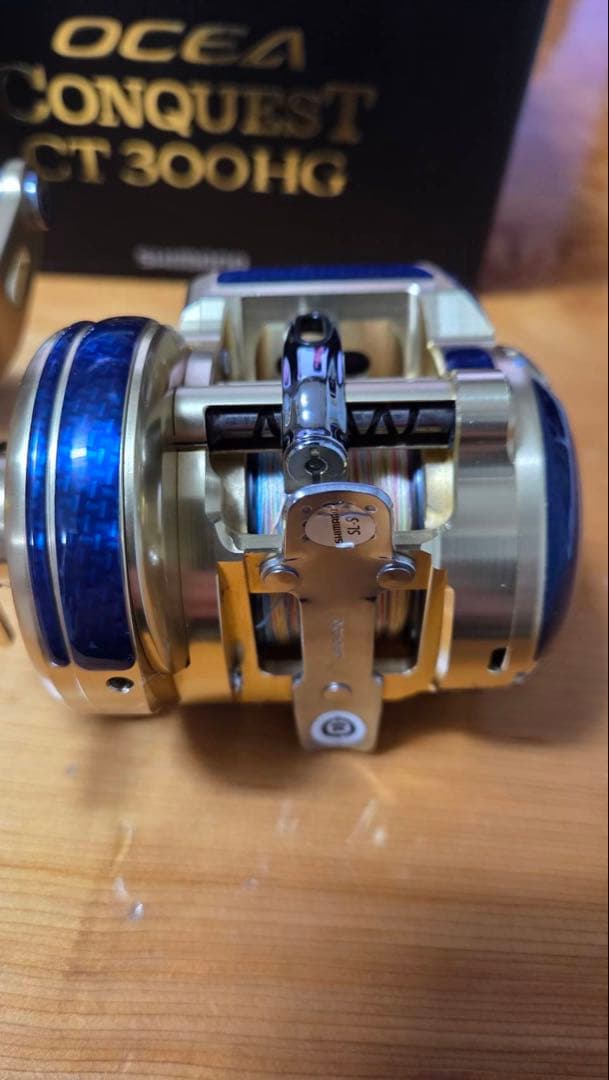 【値下げしました】シマノ 18オシアコンクエストCT 300HG 付属品付き