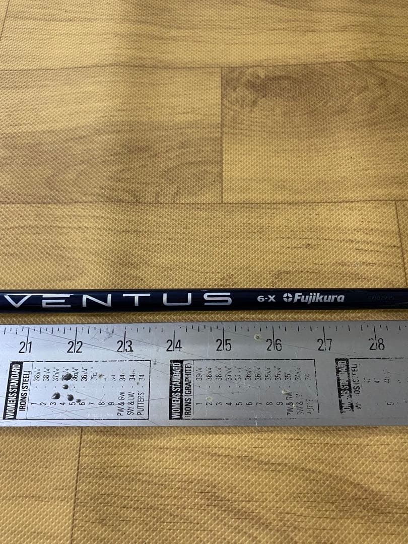 671 フジクラ　ベンタスブルー 6x ピンスリーブ付　ドライバー用