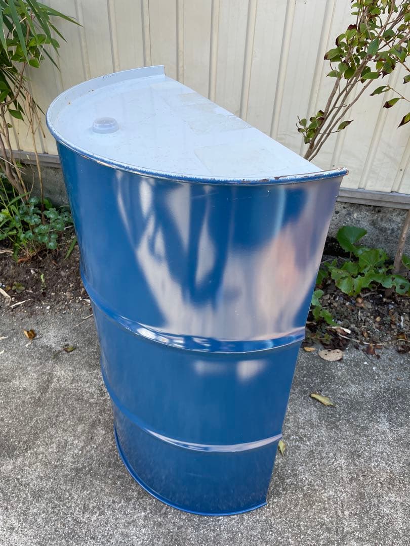 とっけんゆー ドラム缶 半切り 縦半分 4個