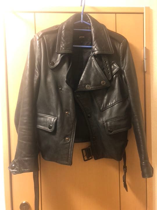 green モーターサイクル　ライダースジャケット　hyke