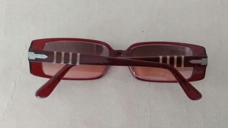 ペルソール サングラス イタリア製 上品なボルドーカラー