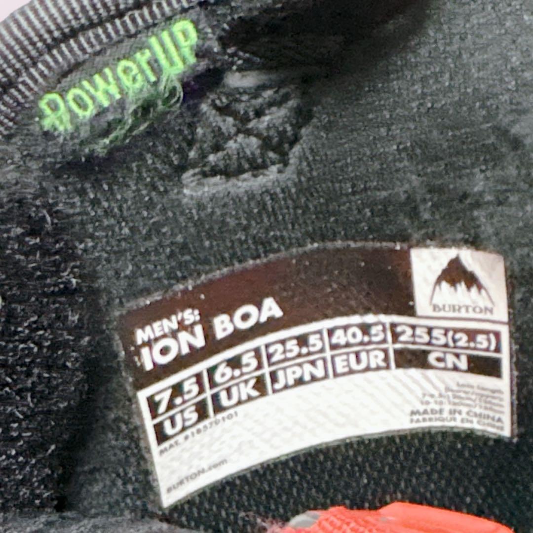 バートン スノーボード ブーツ ION BOA BURTON 25.5cm