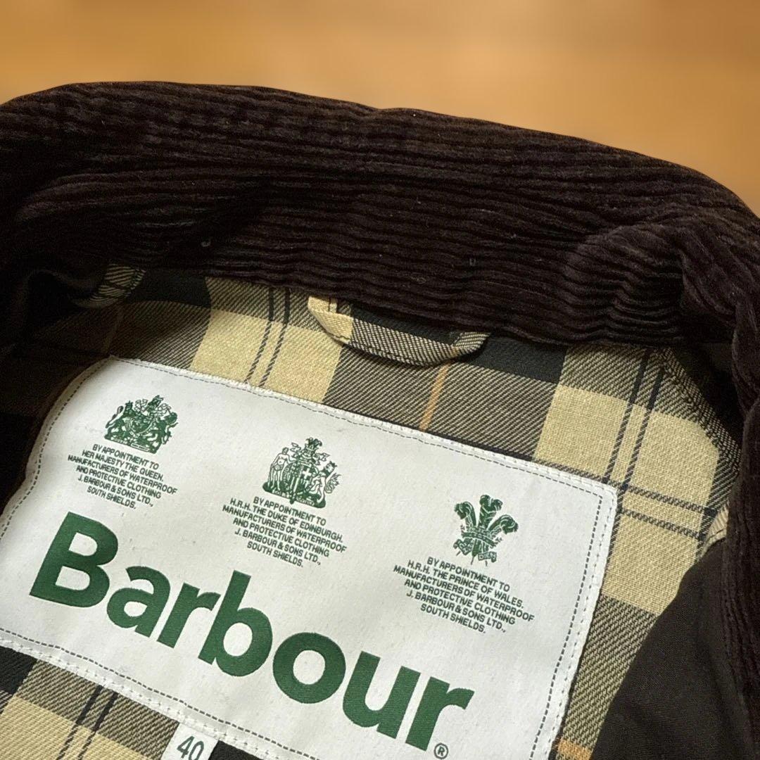 Barbour ニューバレー ロングコート セージ40サイズ　希少3ワラント