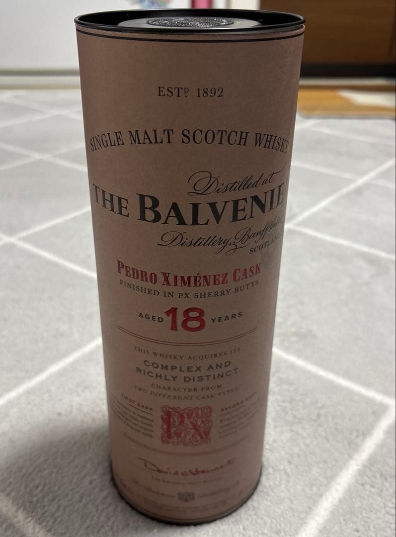 未開封　ザ バルヴェニー 18年 The Balvenie バルベニー