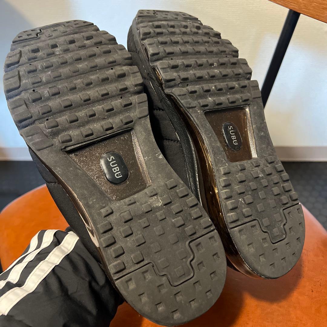 SUBU amp2 サンダル ブラック