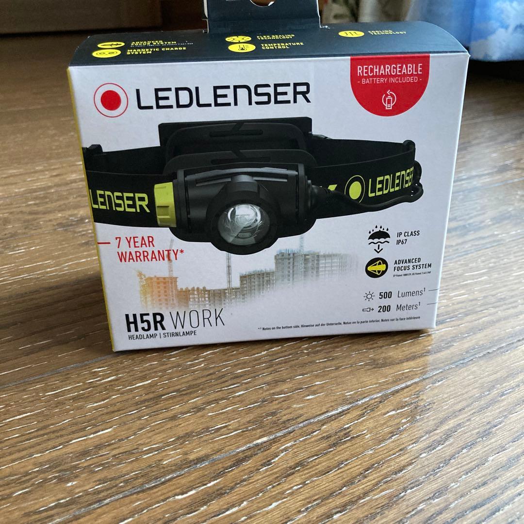 LEDLENSER H5R WORK ヘッドランプ レッドレンザー